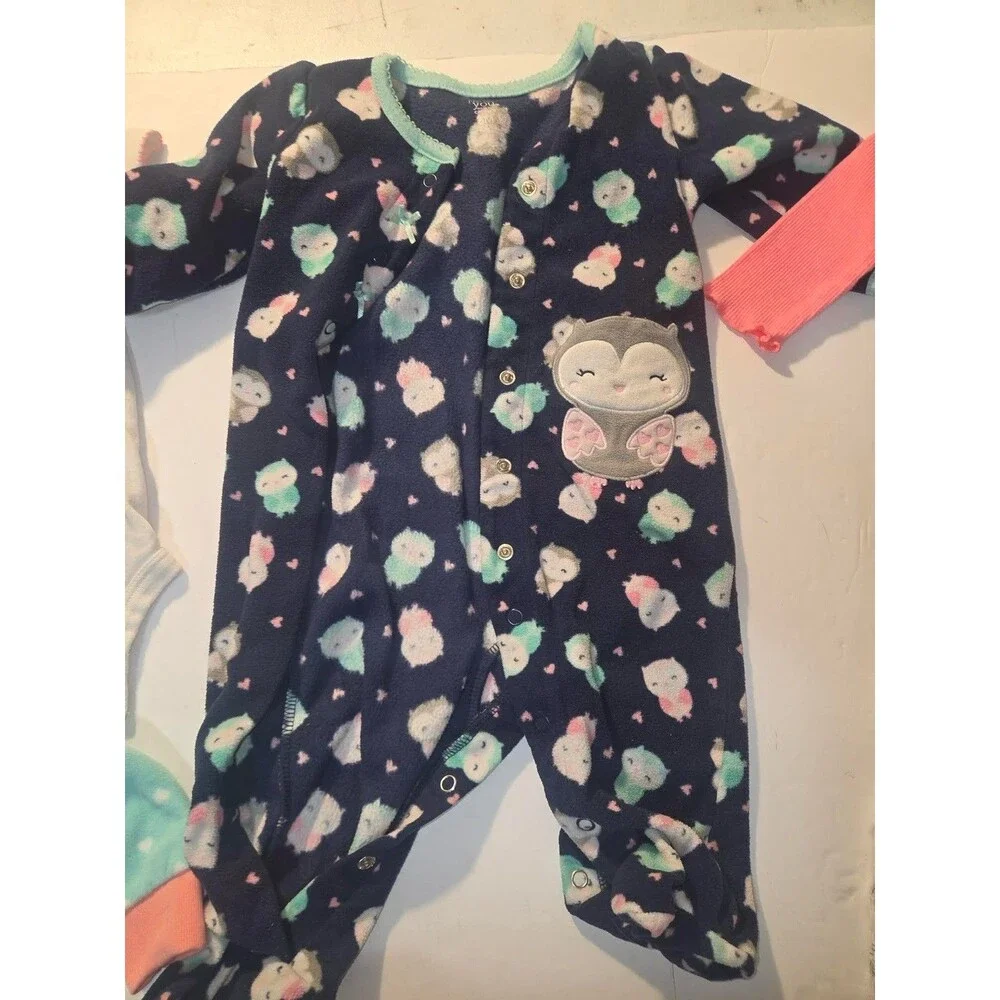 6 Months Baby Girl Clothes Lot of 8 Carter’s Included
